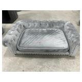 Grey sofa pet bed