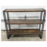 3 Tier narrow console table shelf unit