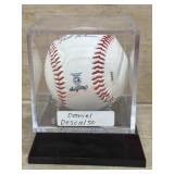 Daniel Descalso autographed ball