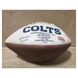 Colts autographed football. Believed to be Marvin
