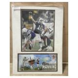 Peyton Manning matted prints