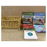 Basket of kids books