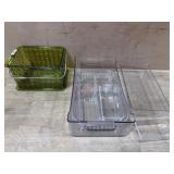 6- acrylic organizer baskets