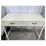ivory color small writing desk