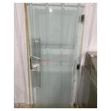 Glass Shower Door w/ Frosted Finish