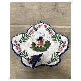 BLUERIDGE POTTERY FRENCH PEASANT 1 HLD DISH