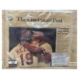 September 12, 1985 Pete Rose autographed