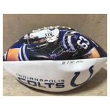 Colts Jeff Saturday signed football 1 of 100