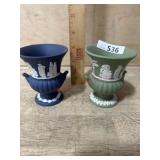 WEDGEWOOD CHINA 2 URN VASE