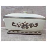 pfaltzgraff village bread box rare