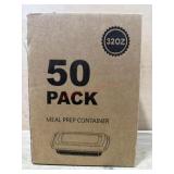 Box of 50 prep containers