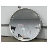 42 inch Round framed wall mirror