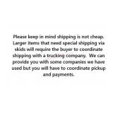 Shipping Info Cont.