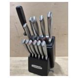 Farberware knife set with block