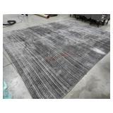 12x15 Brown stripe area rug  #2