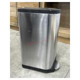 Stainless trash can