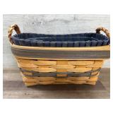 1997 Longaberger Renewal basket with liner and