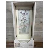 White picture with trinket box ledge