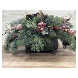 Fruit and greenery table centerpiece