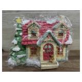 Cherished Teddies Cratchits House night light