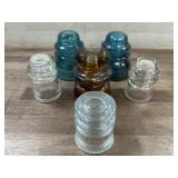 Flat of 6 insulators