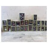 Flat of 24 Cottage collectibles Bear ornaments