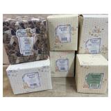 6- Cherished Teddies figures inn boxes