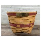 1994 Longaberger jingle Bell Basket with