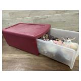 Tote of Barbie and Dancer ornaments