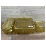 Amber refrigerator set