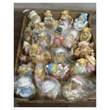 Flat of Cherished Teddies figures