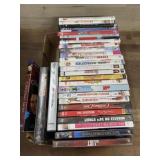 Flat of DVD movies