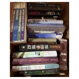 Box of hardback books