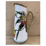 Royal Austria painted pitcher