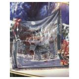 Dept. 56 New England village throw blanket