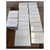 Flat of 12 Avon Christmas ornaments