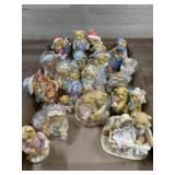 Flat of Cherished Teddies figures