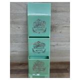 Vintage wall note holder