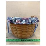 1993 Longaberger Hostess wildflower basket with