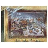 Dept. 56 Dickens throw blanket