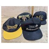 4 Purdue University ball caps