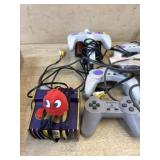 Flat of various game controllers