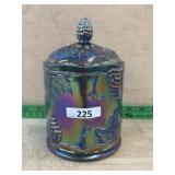 Indiana Glass Harvest Grape pattern canister