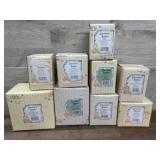 Flat of 9 Cherished Teddies figures