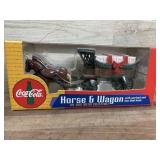 Coca Cola Horse and wagon Die cast