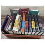 Flat of hardback books