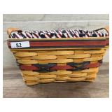2000 Longaberger Al American Sparklet basket with