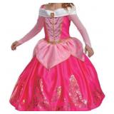 Pink Princess Costume with Gold Details