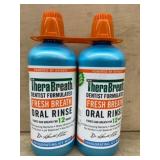 TheraBreath Fresh Breath Oral Rinse Twin Pack