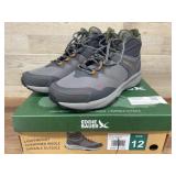 Eddie Bauer Menï¿½s Grey Outdoor Boots Size 12
